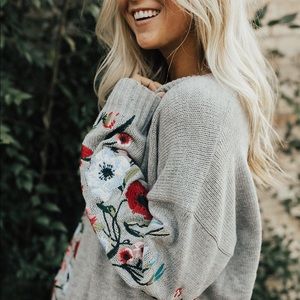 Roolee Embroidered Sweater